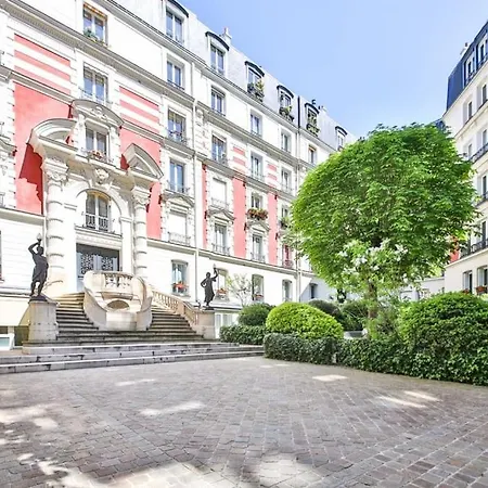 Chaleureux Au Coeur De Montmartre Апартаменты Париж